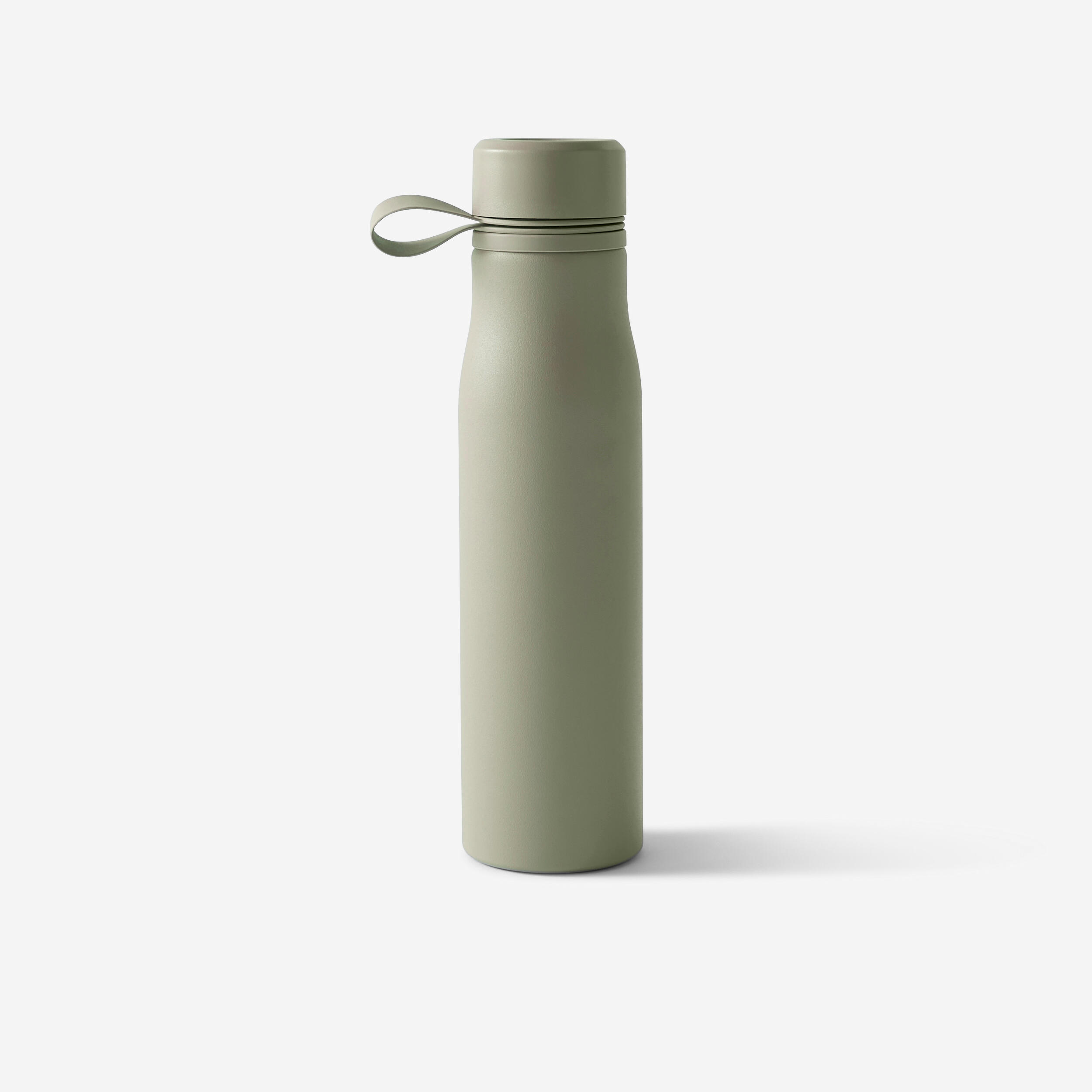 Aluminium Fitness Water Bottle 750 ml - Khaki 1/4