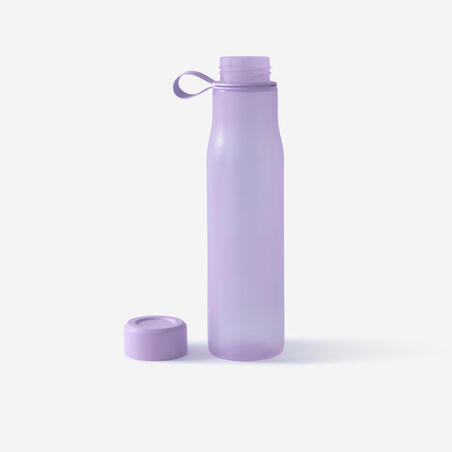 Пляшка для води для фітнесу 750 мл фіолетова