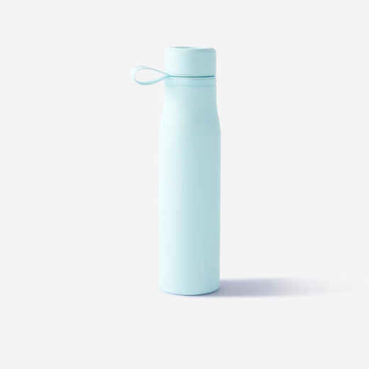 
      Svetlo modra aluminijasta steklenica za vodo (750 ml)
  