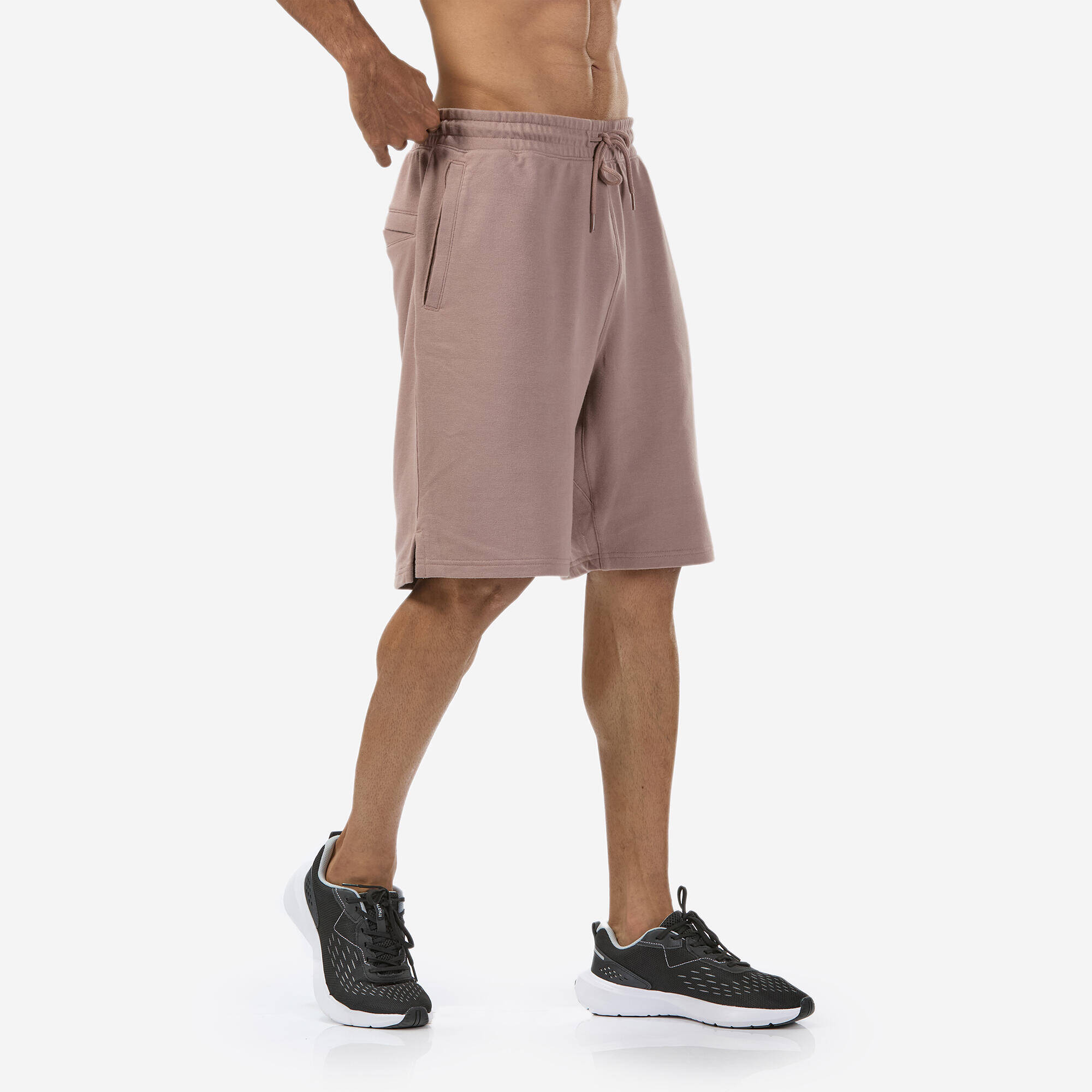 Men's Fitness Shorts - Frost Brown -  3