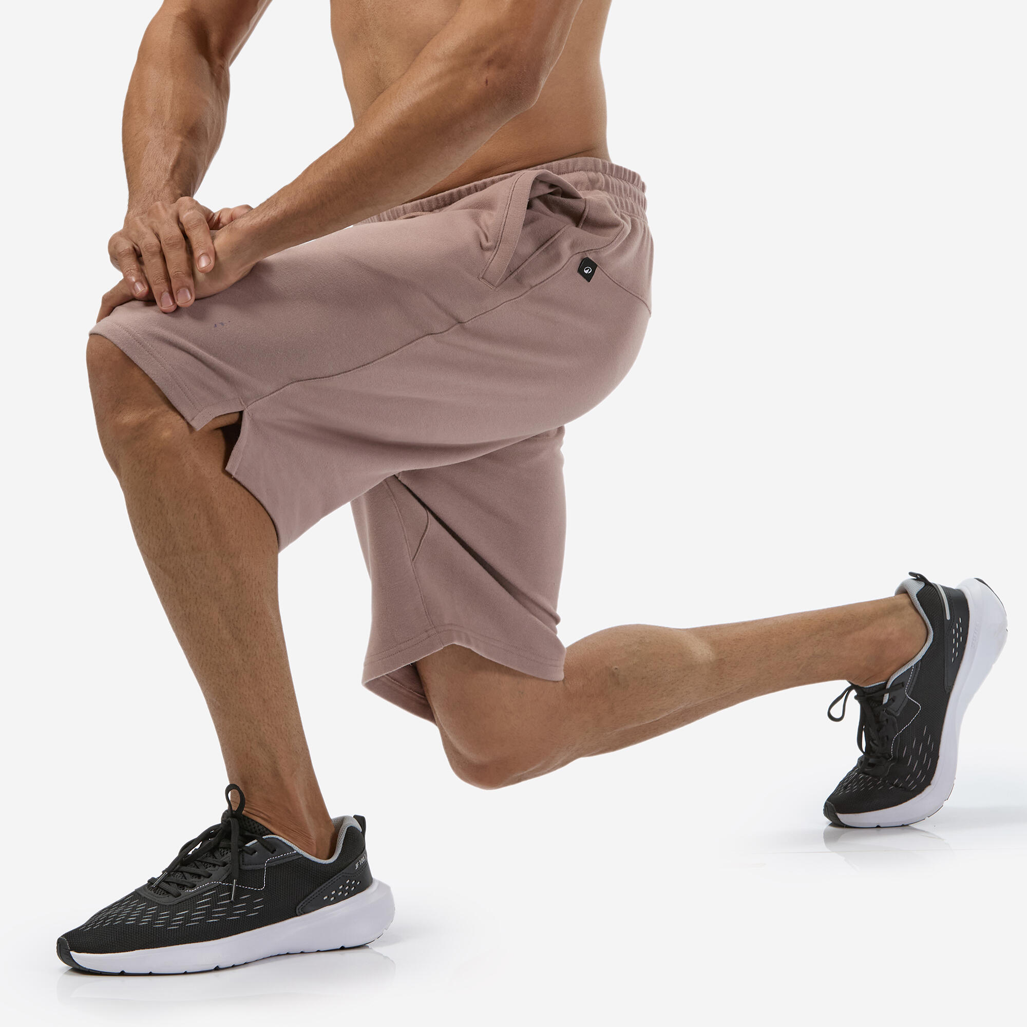 Men's Fitness Shorts - Frost Brown