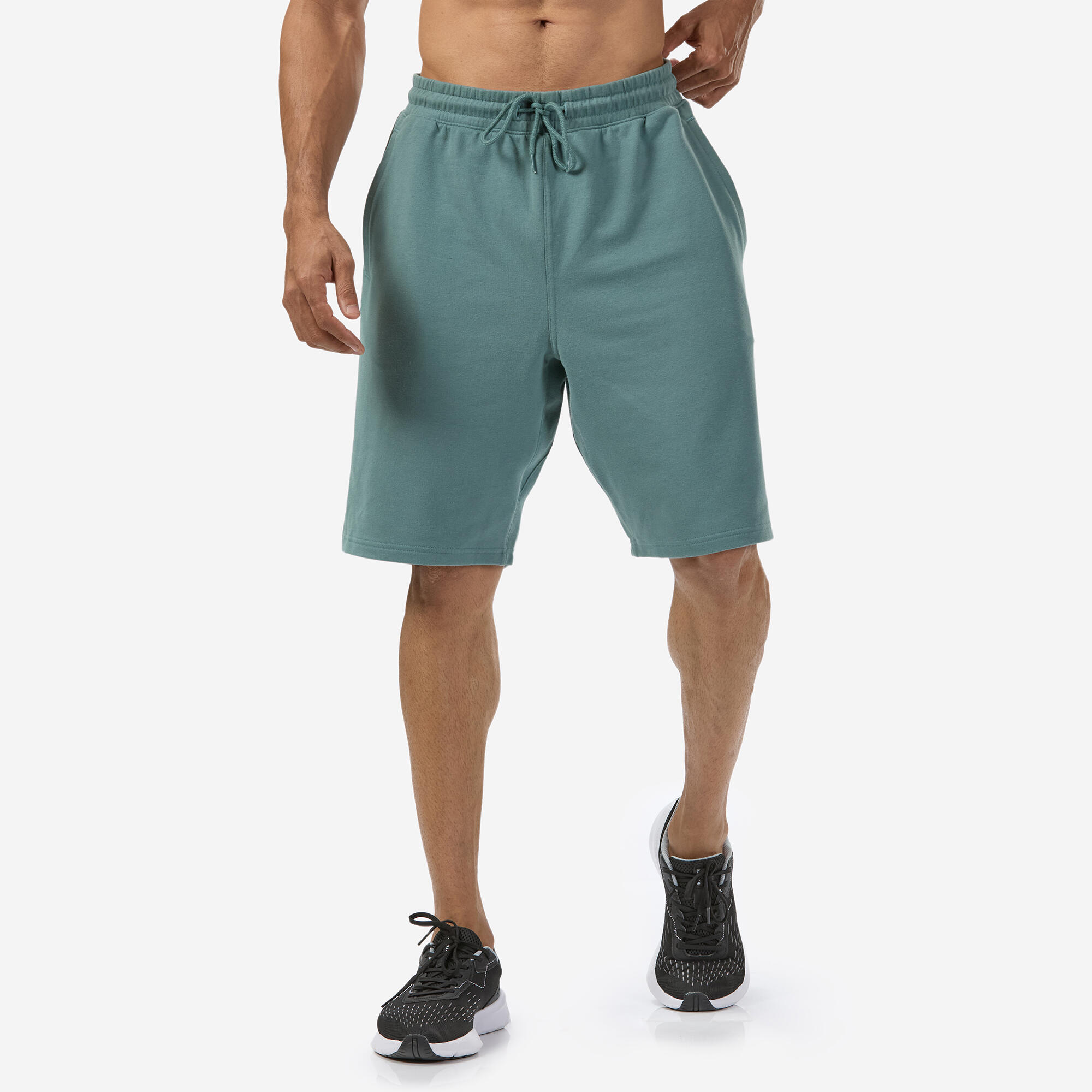 Men's Fitness Shorts - Frozen Cedar 4/7