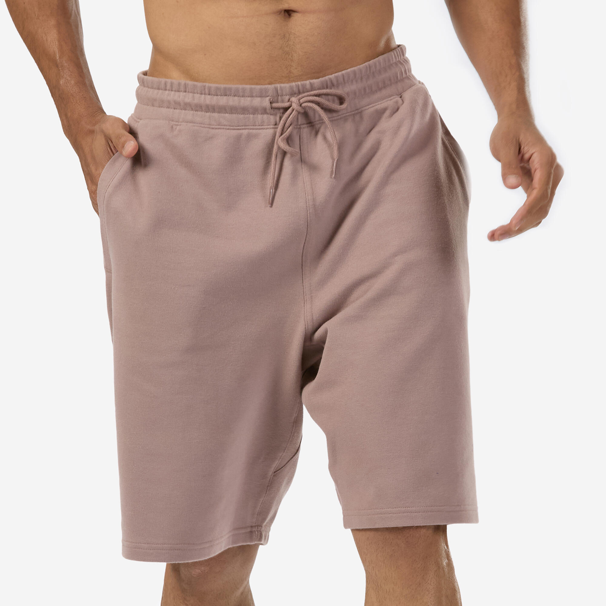 Men's Fitness Shorts - Frost Brown 1/7