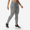 Women's Cotton Fitness Leggings - Black