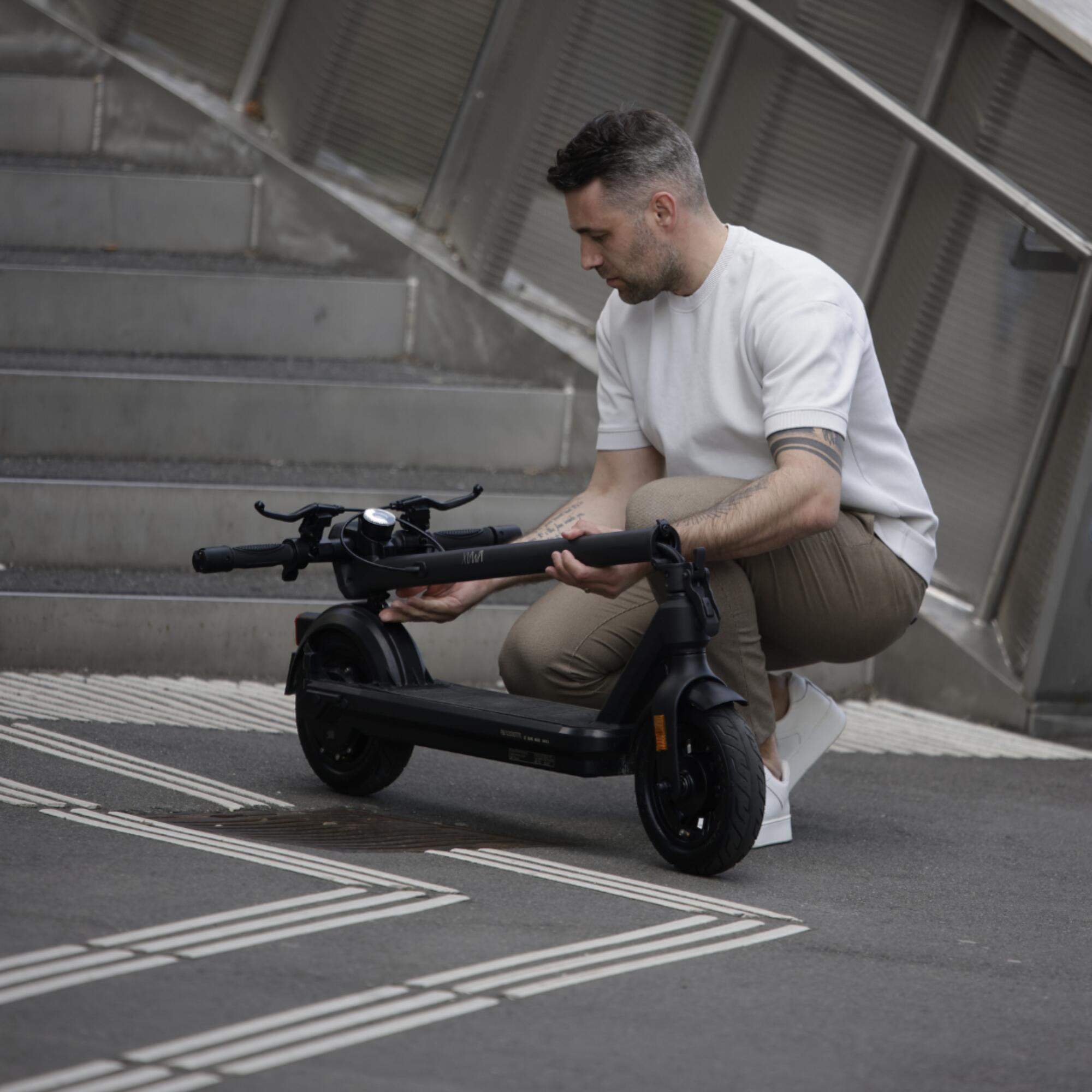 E-Scooter Erwachsene - VMAX VX2 ST B schwarz 7/9