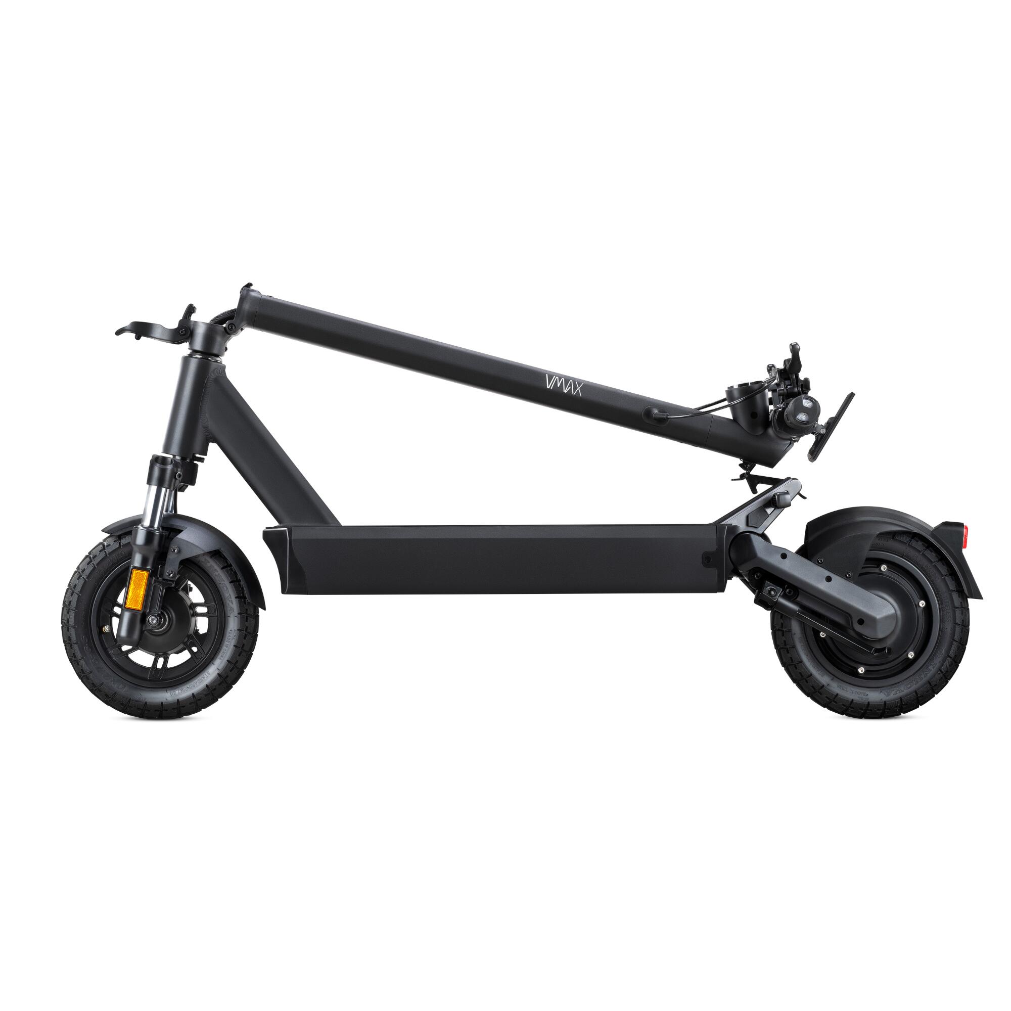 ELEKTRO-SCOOTER ERWACHSENE - VMAX VX4 ST SCHWARZ 3/8