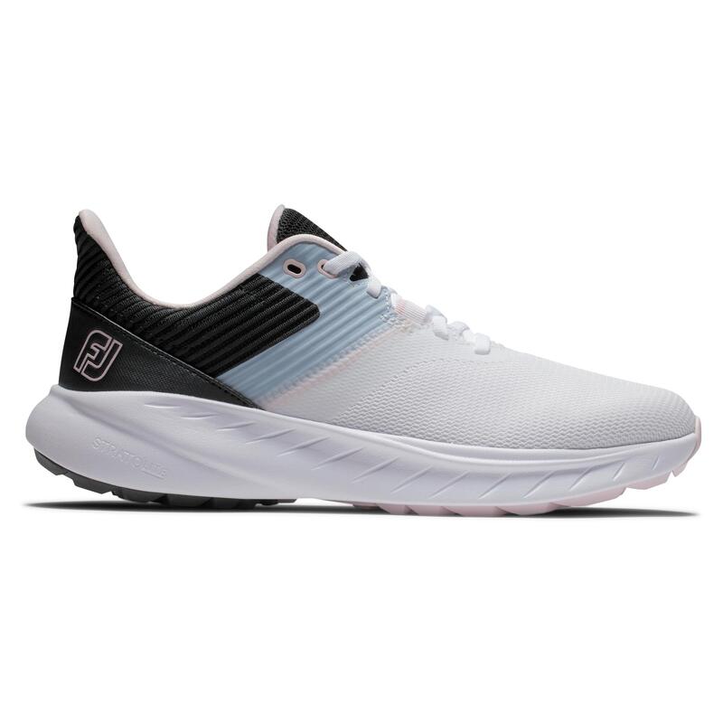 Zapatos de golf FOOTJOY FLEX transpirables Mujer - blanco y negro