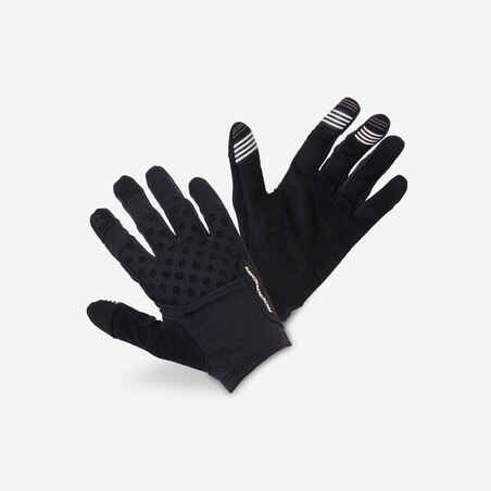 GUANTES PARA BICICLETA MTB NEGRO ST500