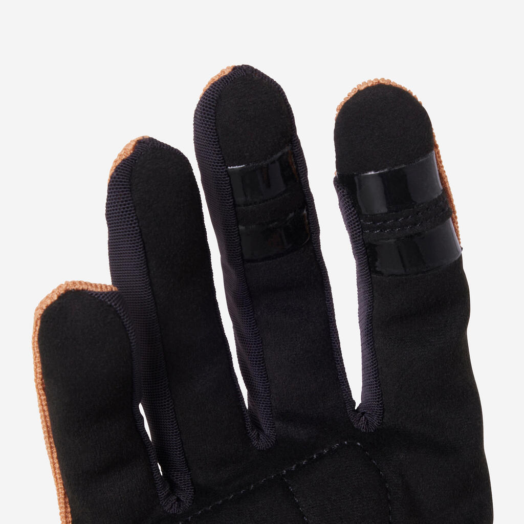 GUANTES CICLISMO MTB EXP 500 CAFÉ