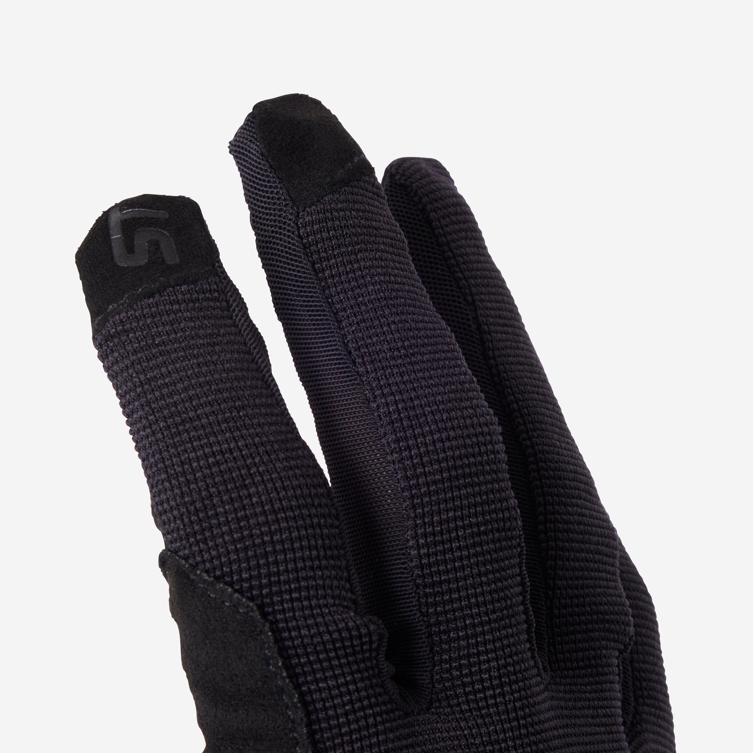 Mountain Bike Gloves - ST 100 Black - ROCKRIDER