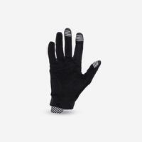 Crne biciklističke rukavice ST 100