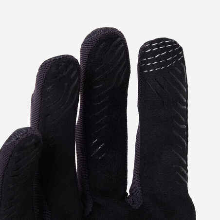 Mountain Bike Gloves Race Grip - Black