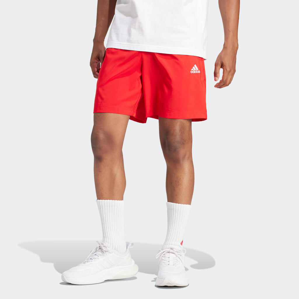 ADIDAS Shorts Herren weich - rot 