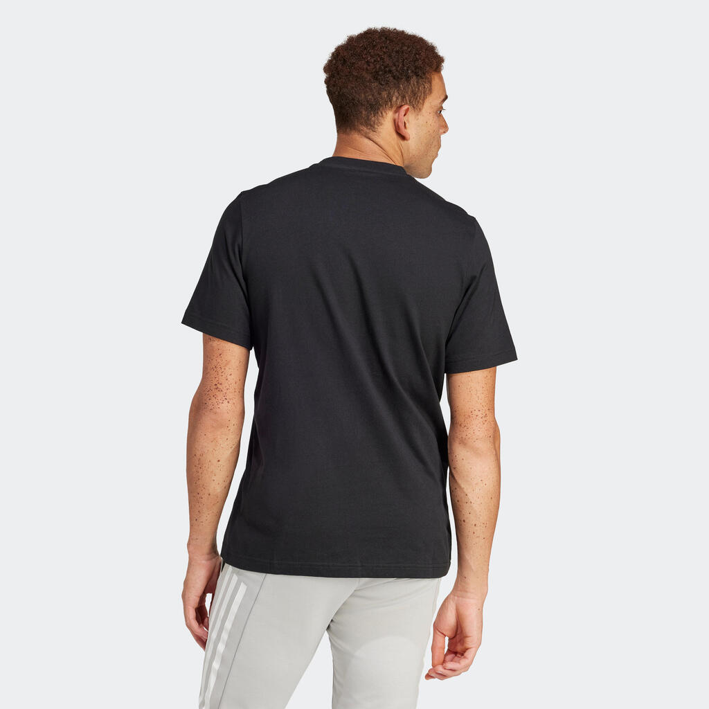 Pánske tričko na cvičenie ADIDAS čierne