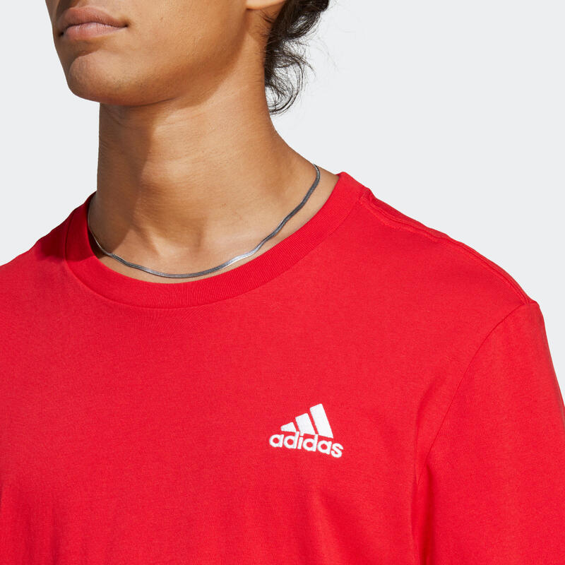 Camiseta Fitness Soft Training Adidas Hombre Rojo