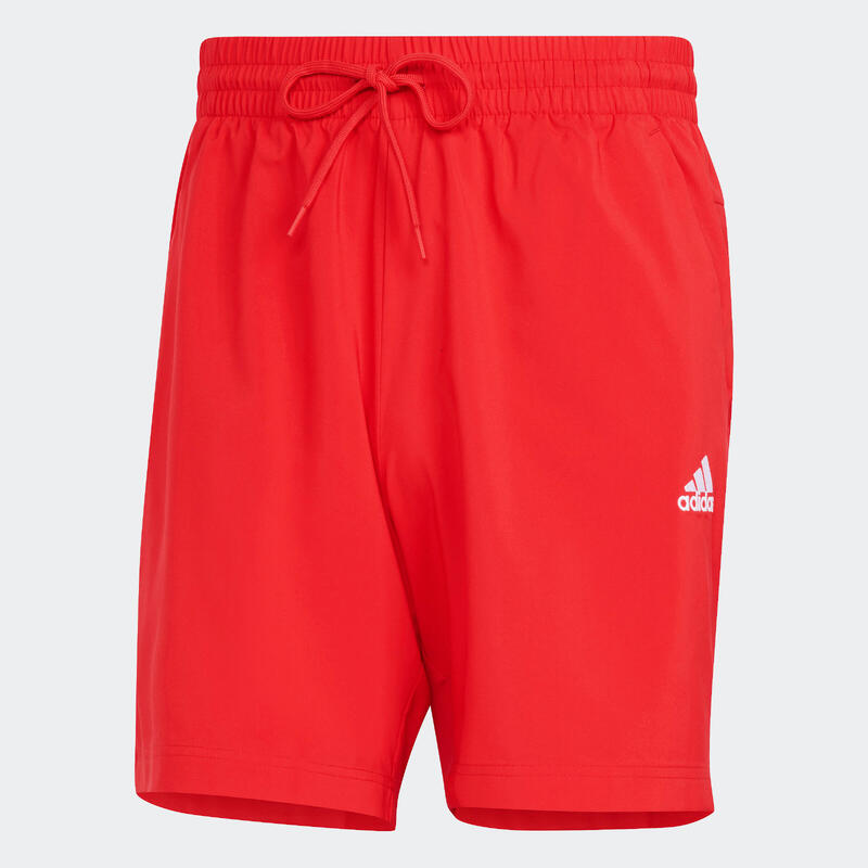 SHORT DE FITNESS SOFT TRAINING ADIDAS HOMME ROUGE