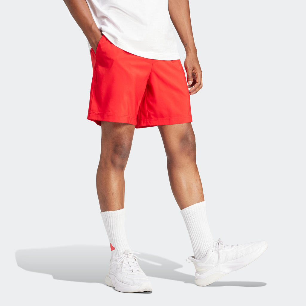 ADIDAS Shorts Herren weich - rot 