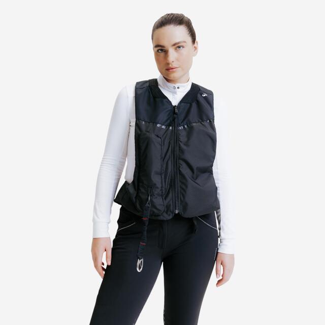 Gilet de protection Airbag équitation Adulte Noir