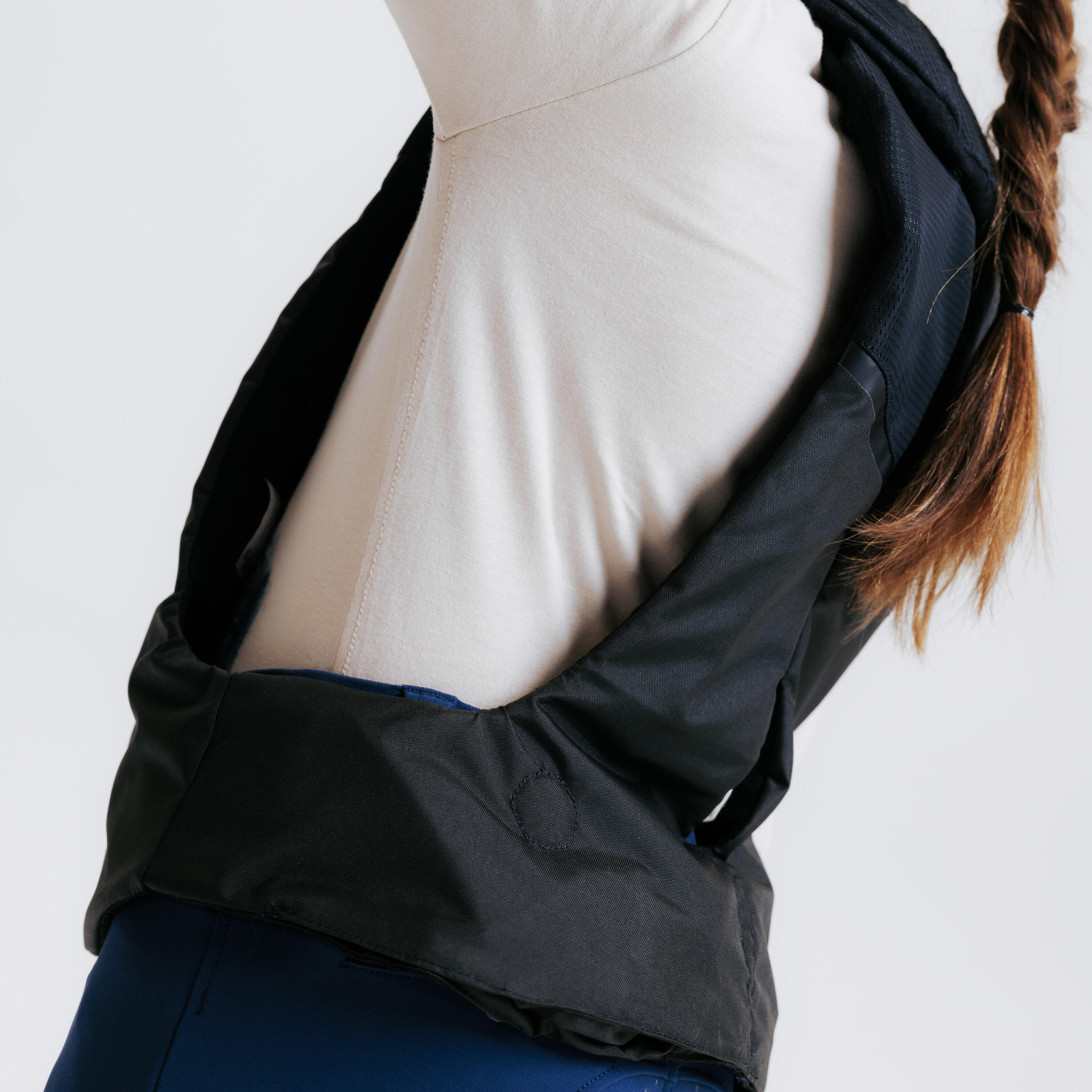 Gilet de protection Airbag équitation Junior Noir 13/46