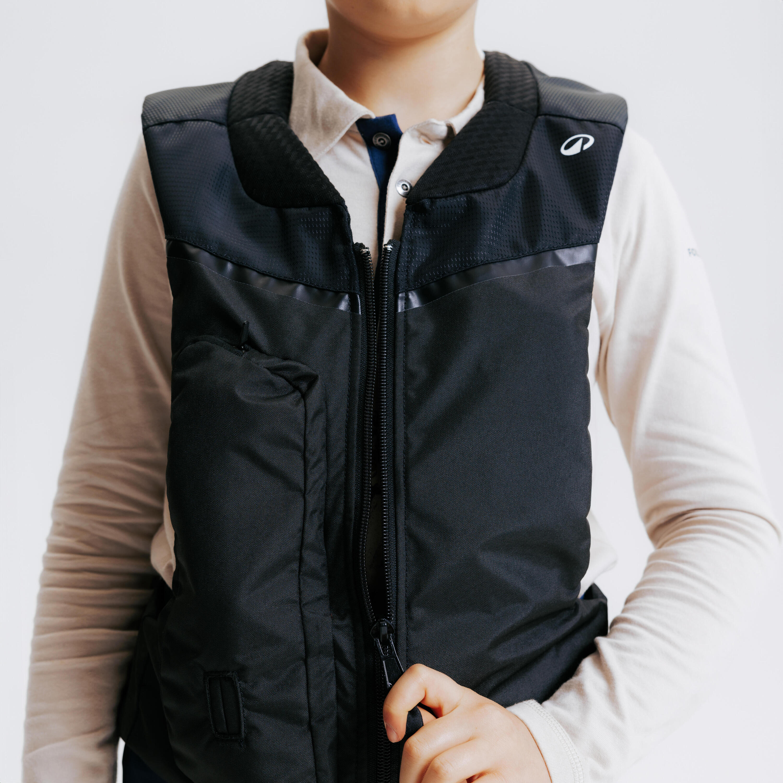Gilet de protection Airbag équitation Junior Noir 8/46