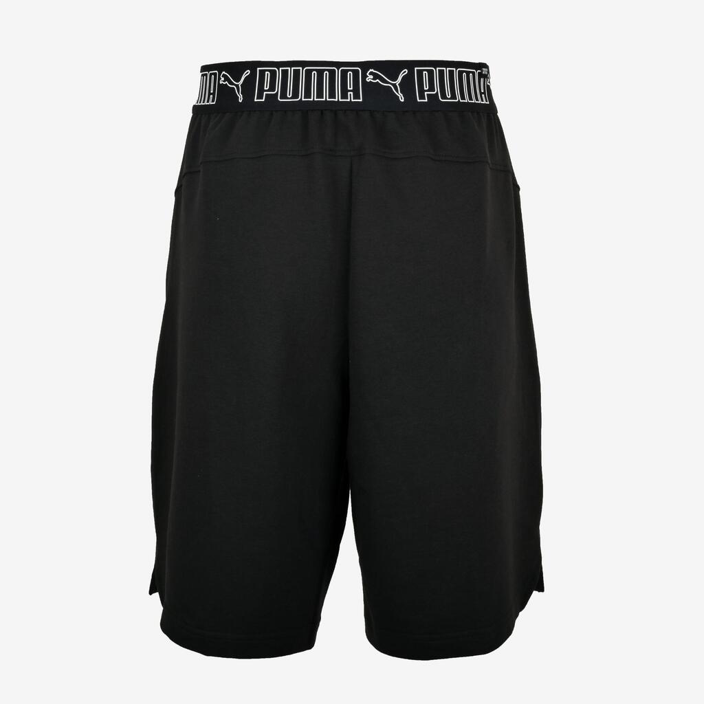 Men's Cotton Fitness Shorts - Black