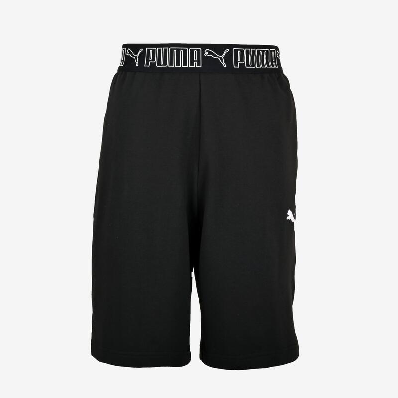 Puma Shorts Herren Baumwolle - schwarz 