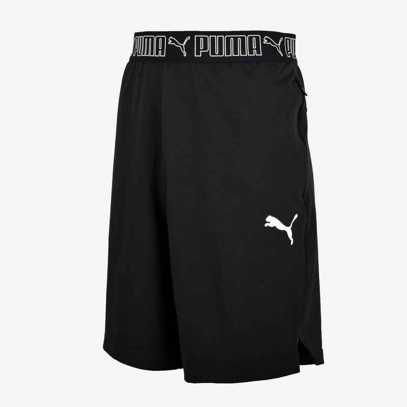 Men's Cotton Fitness Shorts - Black