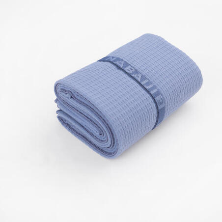 Рушник з мікрофібри розмір L синій