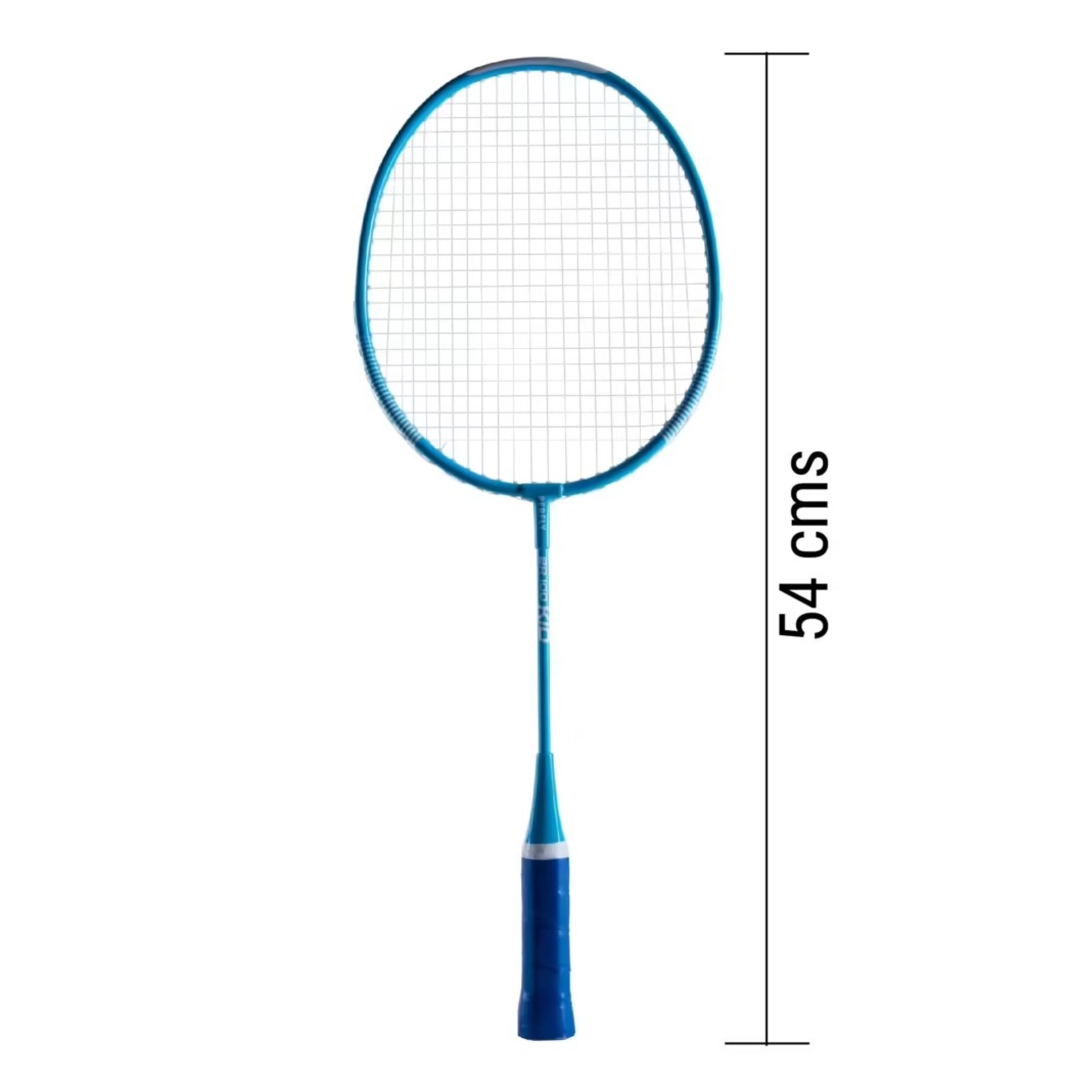 Kids Badminton Racket 85g Aluminium BR100 Blue