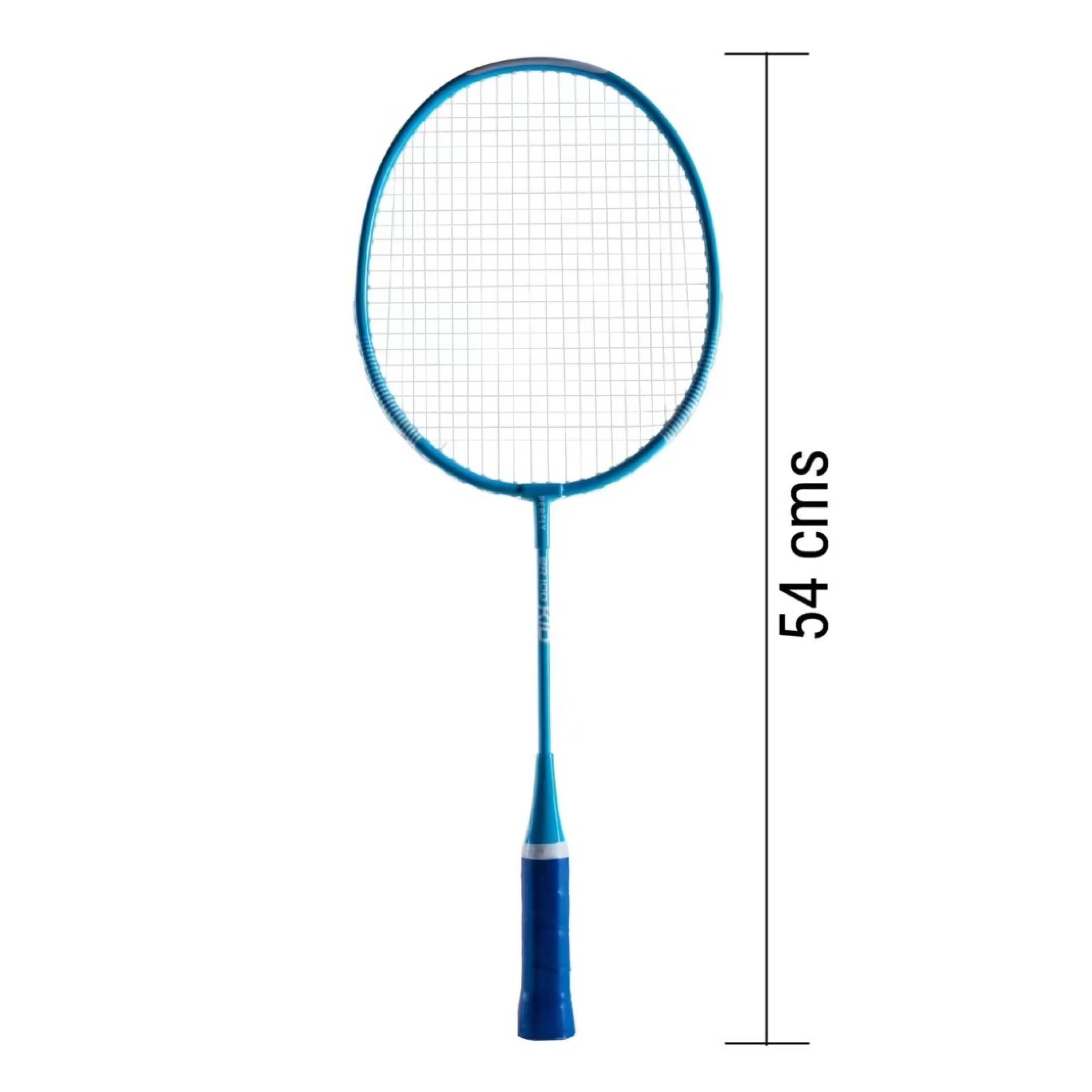 Kids Badminton Racket 85g Aluminium BR100 Blue -  2