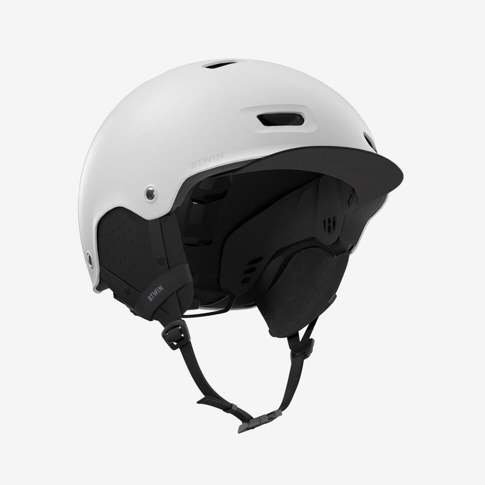 Kask na rower miejski Btwin 500 Orzeszek