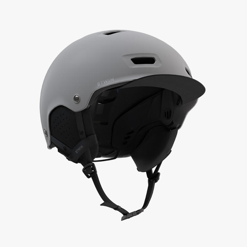 Casco Bicicleta Ciudad Gris Bol