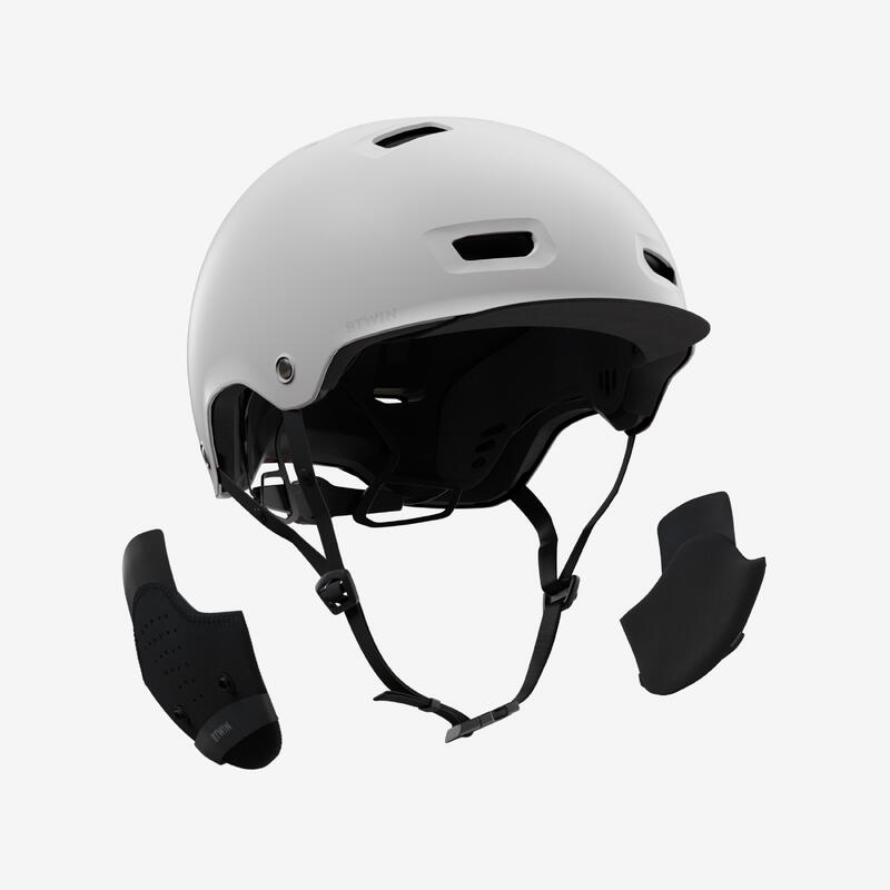 Casque bol vélo ville - gris