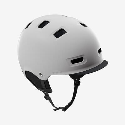 Casco bici città bowl 500 nero