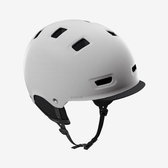 Casco bici città bowl 500 nero
