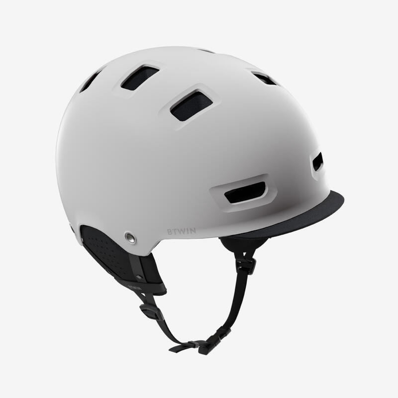 Kask na rower miejski Btwin 500 Orzeszek 