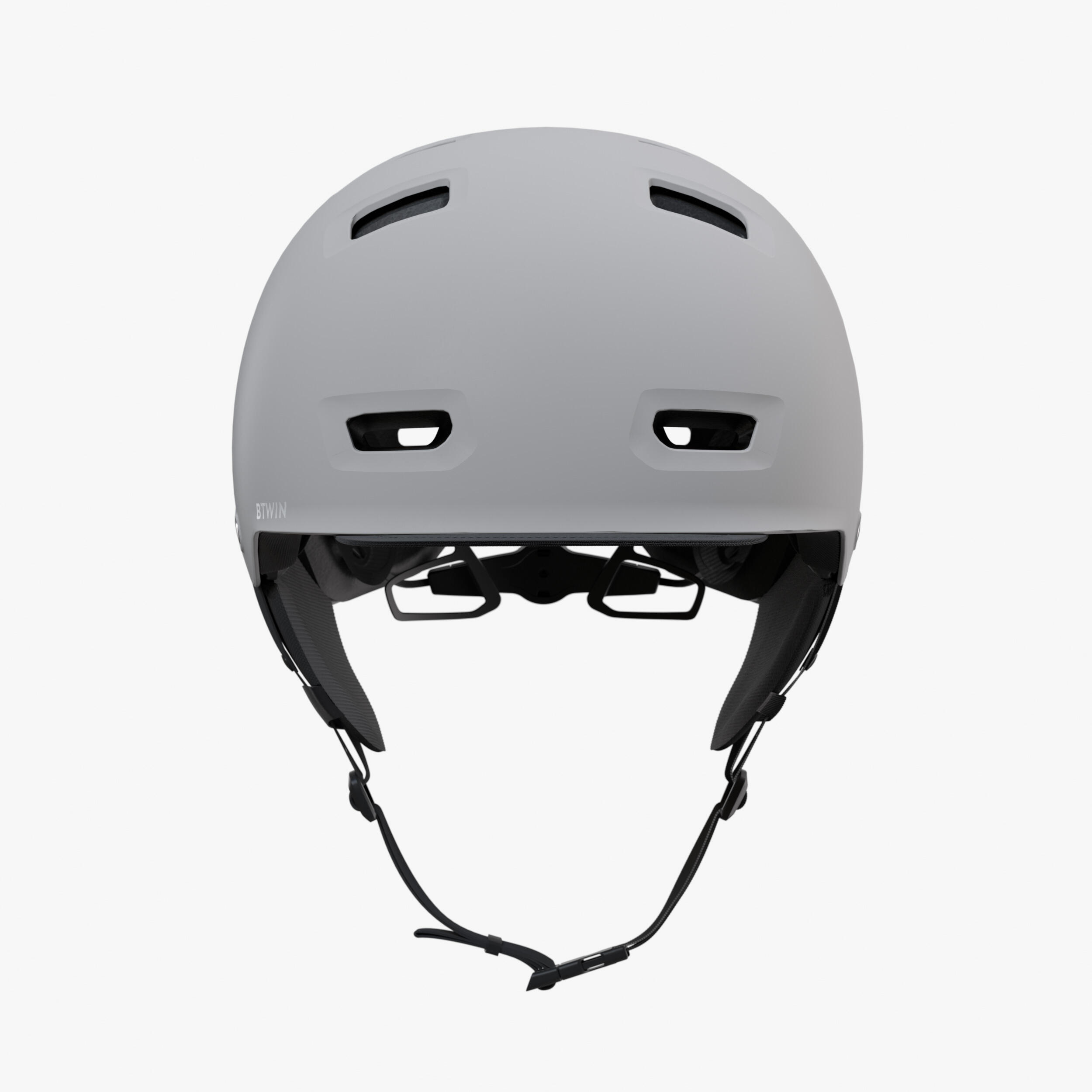 City Cycling Bowl Helmet - Grey 8/9