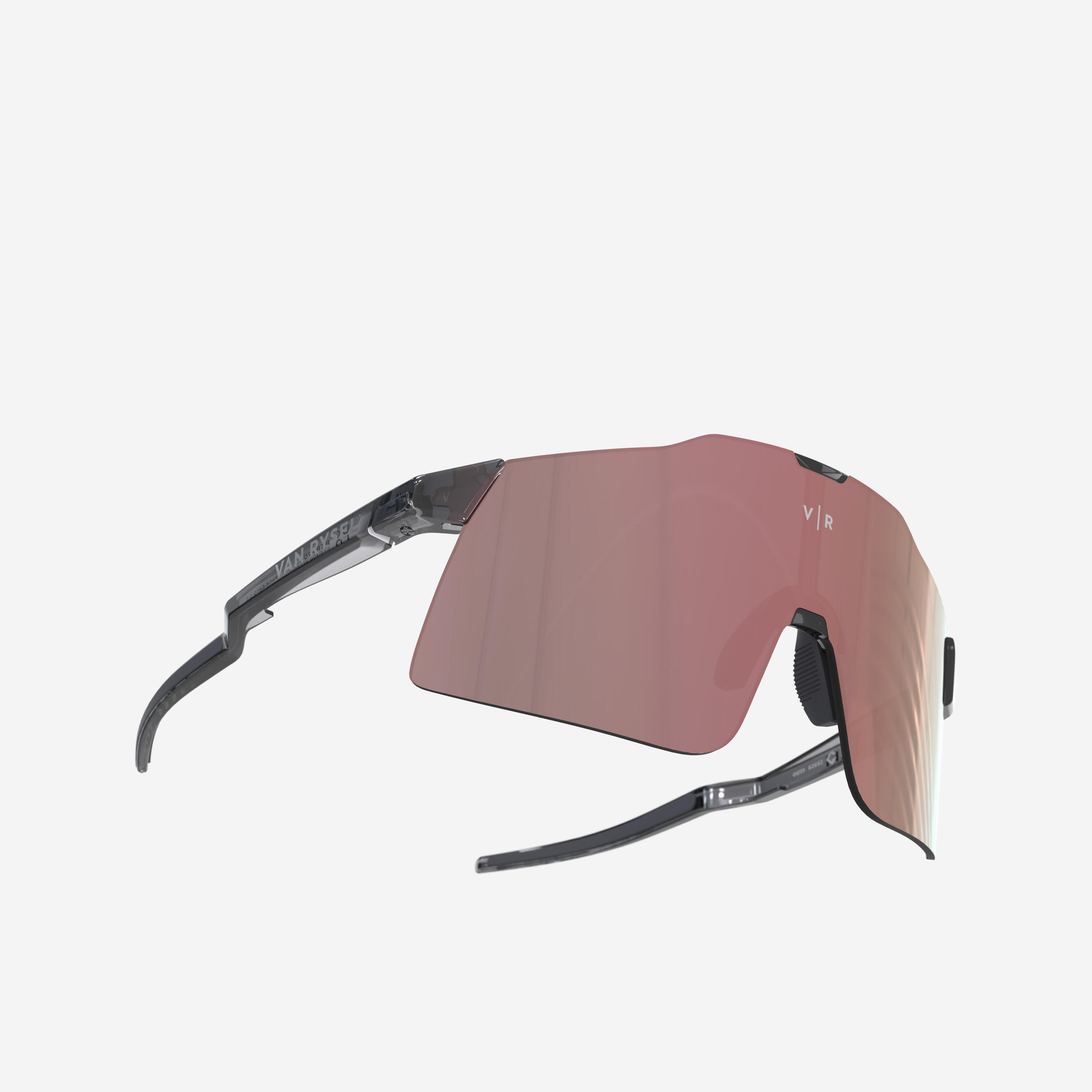 Cycling Cat 3 Sunglasses RoadR 900 Perf Light - Translucent Black 5/5