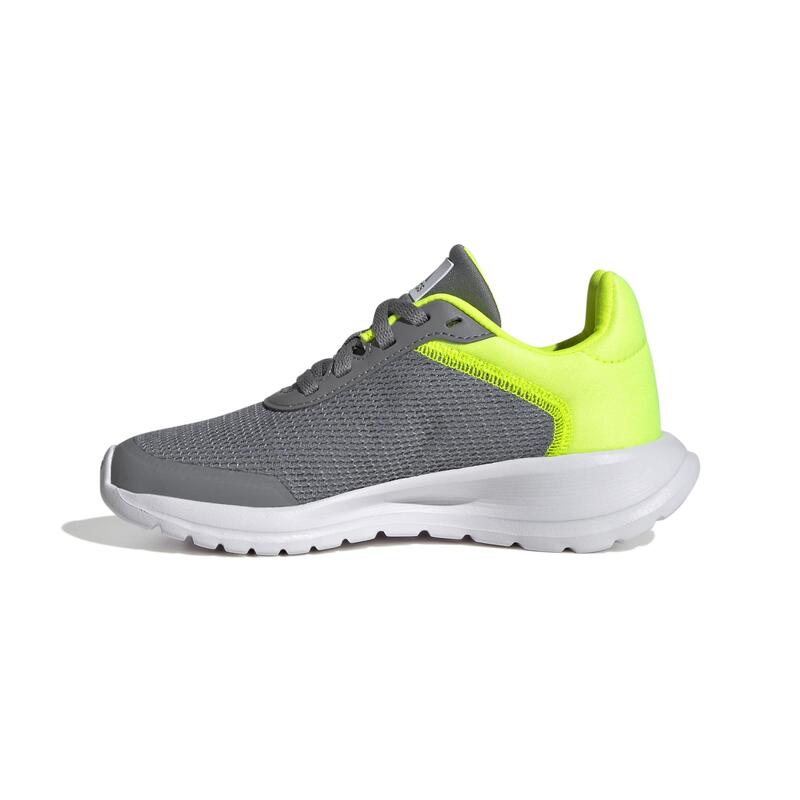 CHAUSSURES TENSAUR RUN ADIDAS ENFANT GRIS BLANC JAUNE