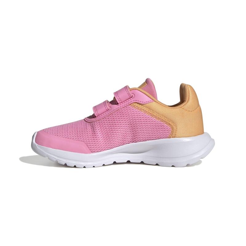 CALÇADO DE CAMINHADA CRIANÇA TENSAUR RUN ADIDAS ROSA/BRANCO/LARANJA