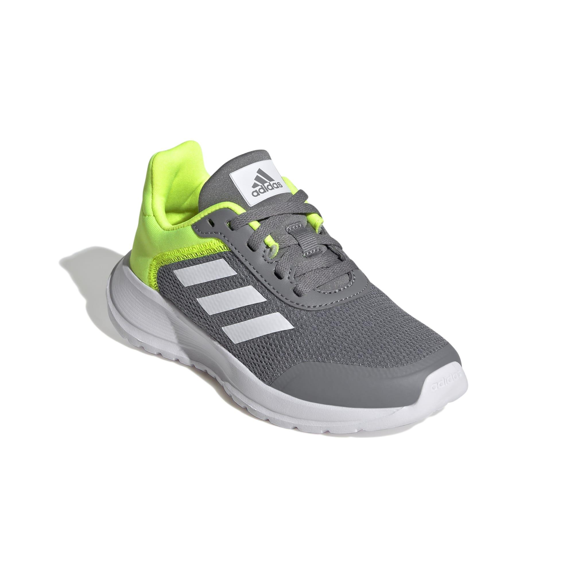 Kids' Shoes Tensaur Run - Grey / White / Yellow 1/7