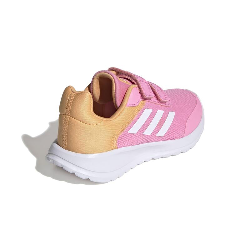 ADIDAS Laufschuhe Kinder - Tensaur Run rosa/weiss ADIDAS - DECATHLON