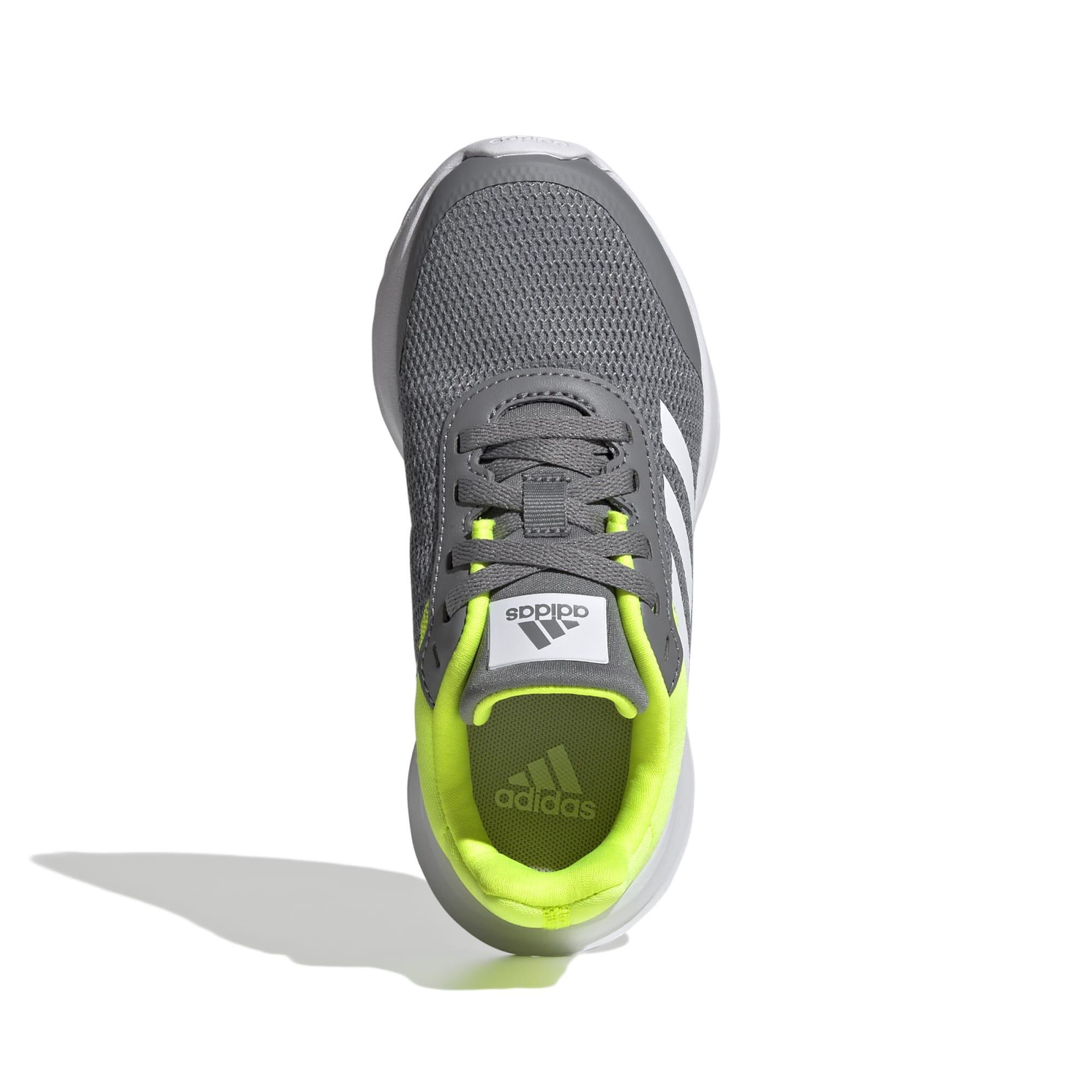 Kids' Shoes Tensaur Run - Grey / White / Yellow 4/6