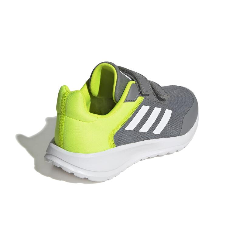 ADIDAS Laufschuhe Kinder - Tensaur Run grau/weiß/gelb