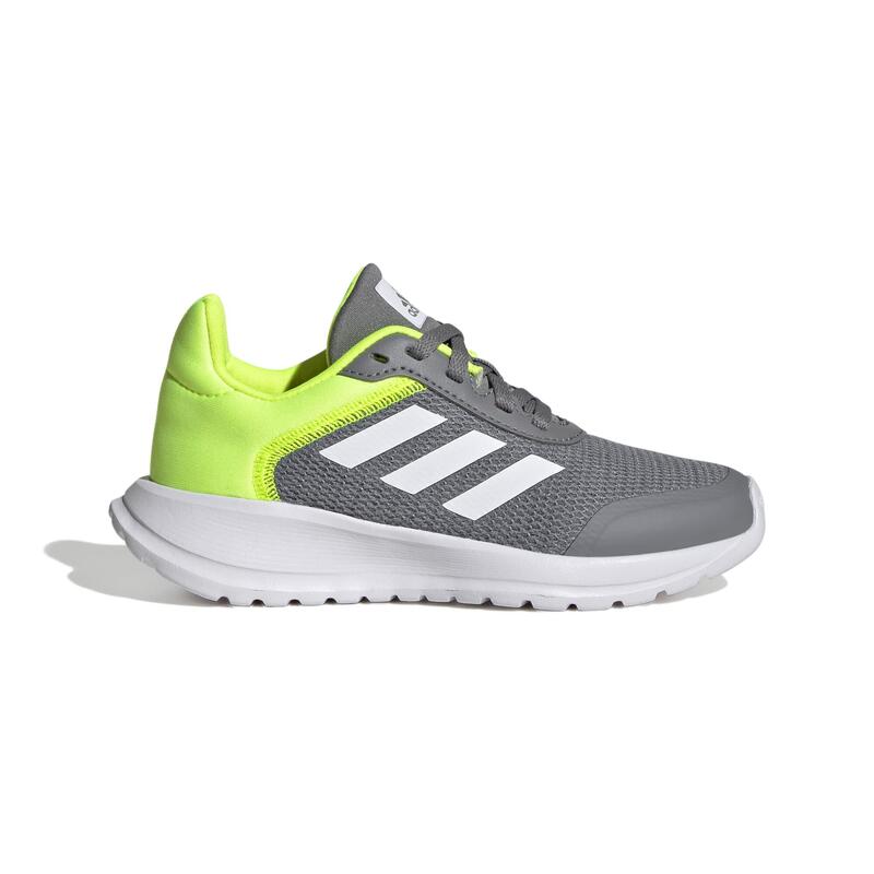 CHAUSSURES TENSAUR RUN ADIDAS ENFANT GRIS BLANC JAUNE