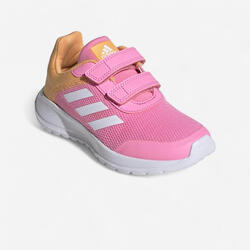 CHAUSSURES TENSAUR RUN ADIDAS ENFANT ROSE BLANC ORANGE