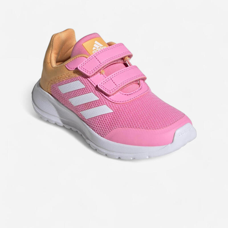 CHAUSSURES TENSAUR RUN ADIDAS ENFANT ROSE BLANC ORANGE