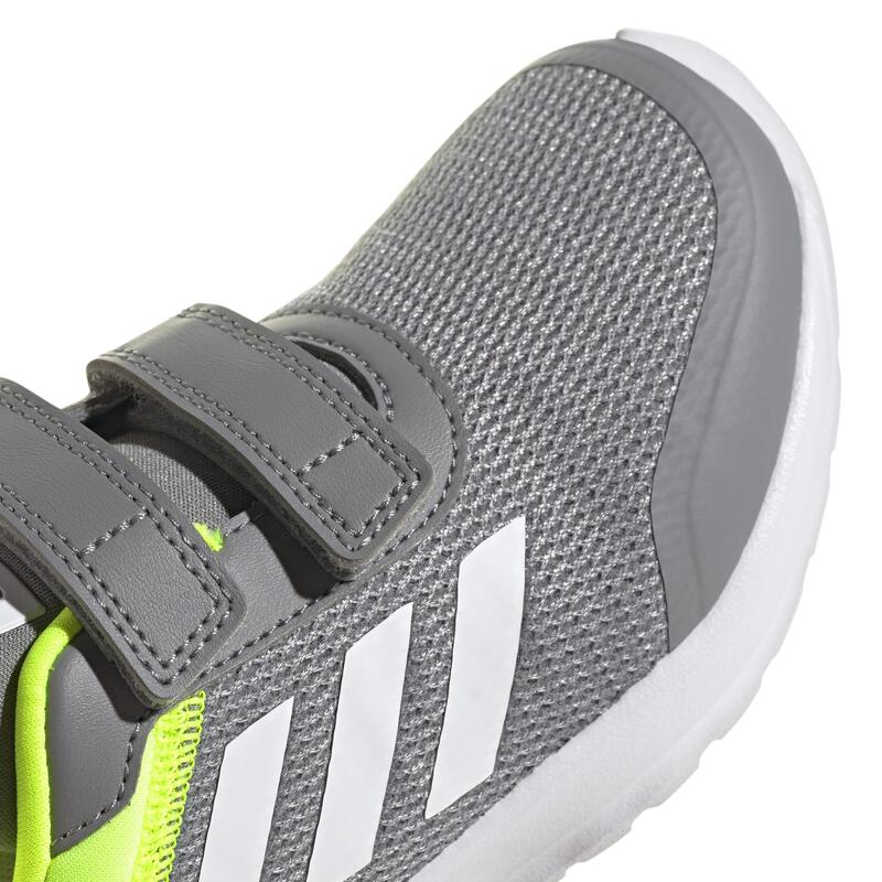 CHAUSSURES TENSAUR RUN ADIDAS ENFANT GRIS BLANC JAUNE