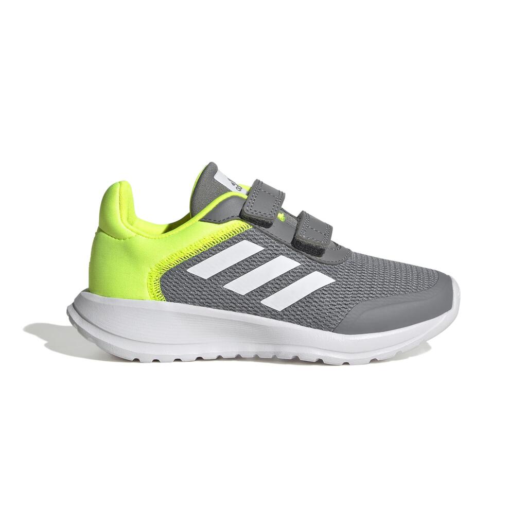 ADIDAS Laufschuhe Kinder - Tensaur Run grau/weiß/gelb