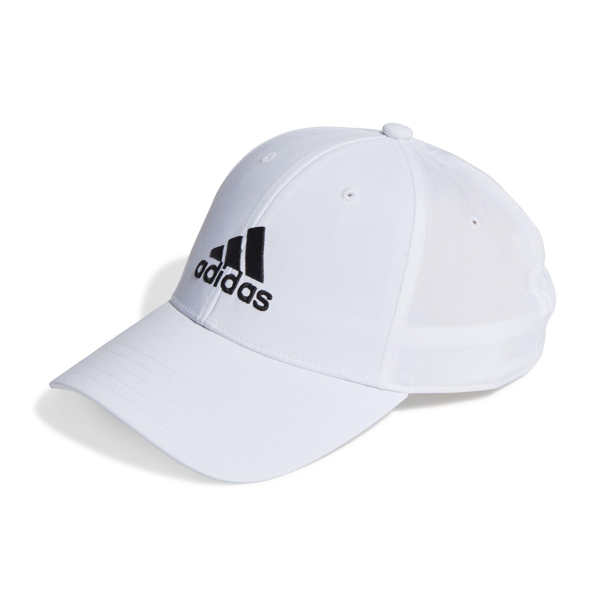 ADIDAS CHILDREN'S CAP - WHITE AND BLACK